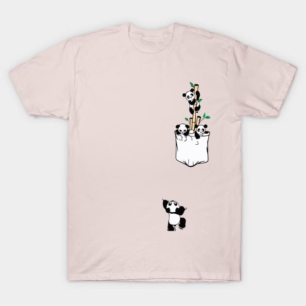 panda T-Shirt by Bxnny.Arts